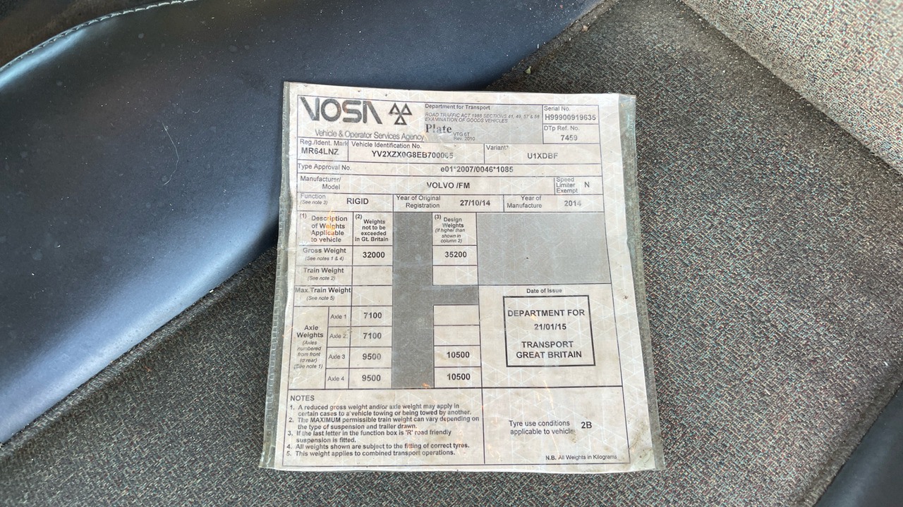 Самосвал, Автоманипулятор VOLVO FMX 460: фото 11 Самосвал, Автоманипулятор VOLVO FMX 460: фото 11