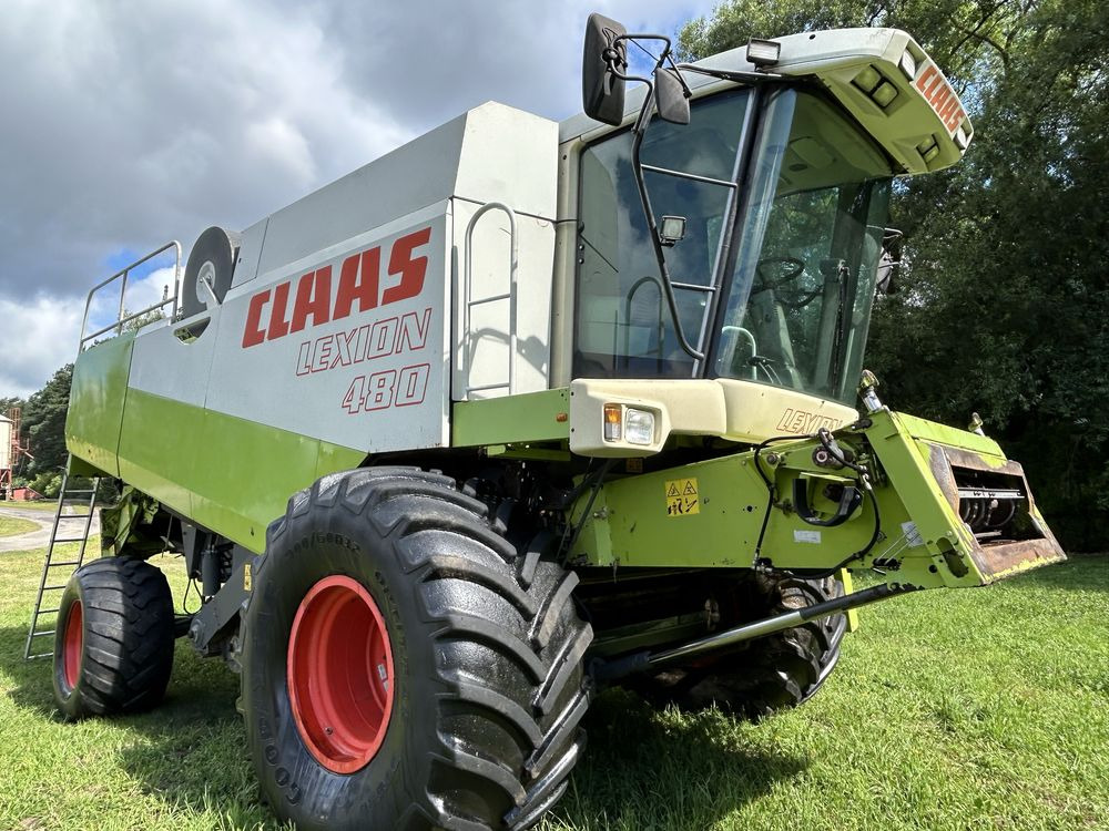 Kombajn do kukurydzy Claas Lexion 480 Mercedes v6 Heder Vario 7.5m - Зерноуборочный комбайн: фото 2 Kombajn do kukurydzy Claas Lexion 480 Mercedes v6 Heder Vario 7.5m - Зерноуборочный комбайн: фото 2