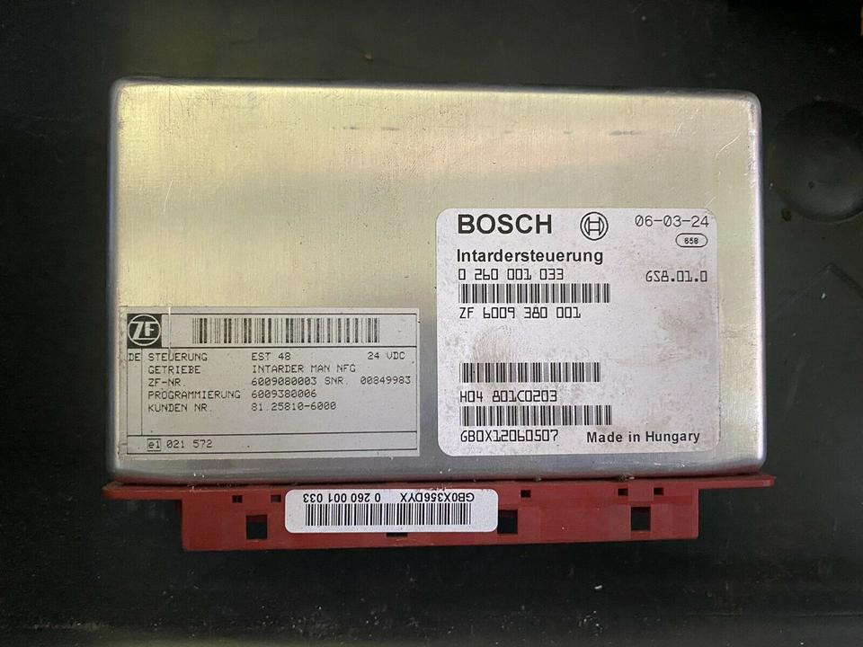 BOSCH Intardersteuerung 0260001033 ZF 6009380001 MAN 81258106000 - Блок управления для Грузовиков: фото 4 BOSCH Intardersteuerung 0260001033 ZF 6009380001 MAN 81258106000 - Блок управления для Грузовиков: фото 4