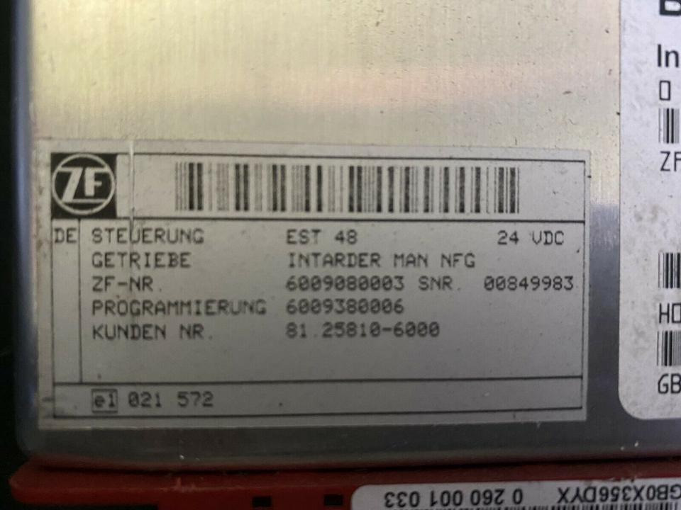 BOSCH Intardersteuerung 0260001033 ZF 6009380001 MAN 81258106000 - Блок управления для Грузовиков: фото 2 BOSCH Intardersteuerung 0260001033 ZF 6009380001 MAN 81258106000 - Блок управления для Грузовиков: фото 2