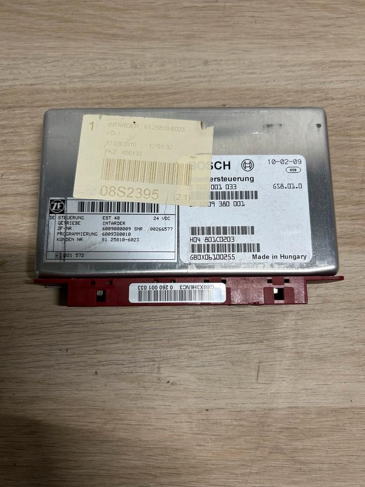 BOSCH Intardersteuerung 0260001033 ZF 600938001 MAN 81.25810-6023 - Запчасти: фото 2 BOSCH Intardersteuerung 0260001033 ZF 600938001 MAN 81.25810-6023 - Запчасти: фото 2