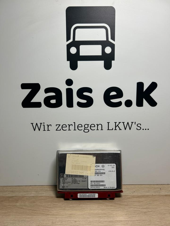 BOSCH Intardersteuerung 0260001033 ZF 600938001 MAN 81.25810-6023 - Запчасти: фото 1 BOSCH Intardersteuerung 0260001033 ZF 600938001 MAN 81.25810-6023 - Запчасти: фото 1