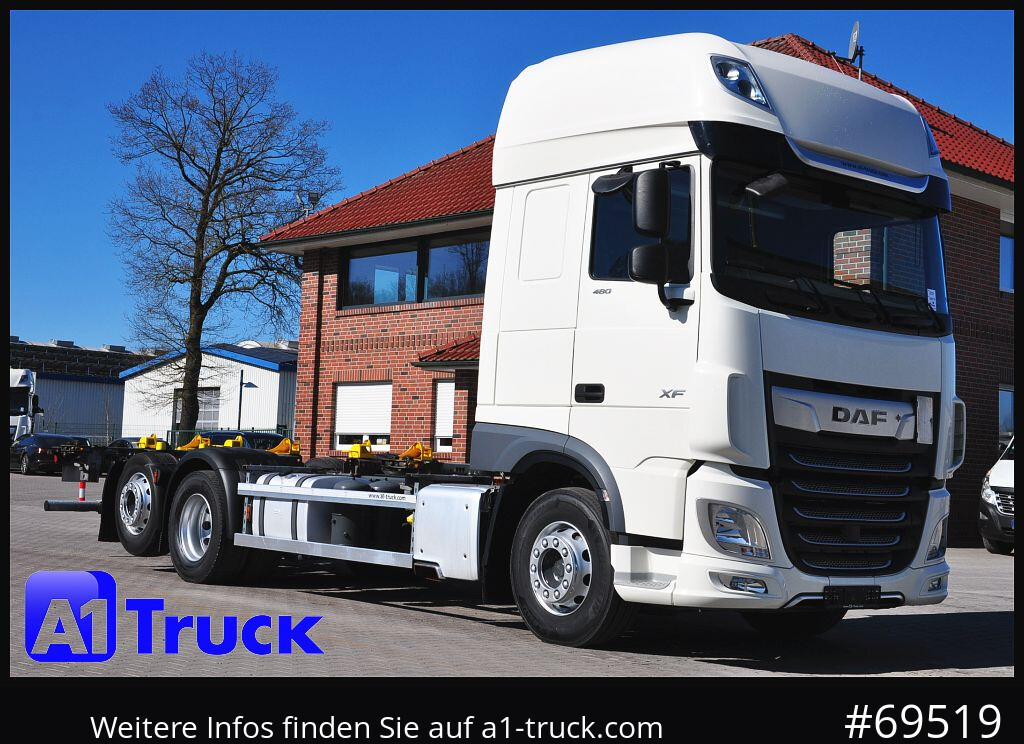 DAF XF 480 FAR Intarder, Multiwechsler 2x AHK - Грузовик-контейнеровоз/ Сменный кузов: фото 1 DAF XF 480 FAR Intarder, Multiwechsler 2x AHK - Грузовик-контейнеровоз/ Сменный кузов: фото 1