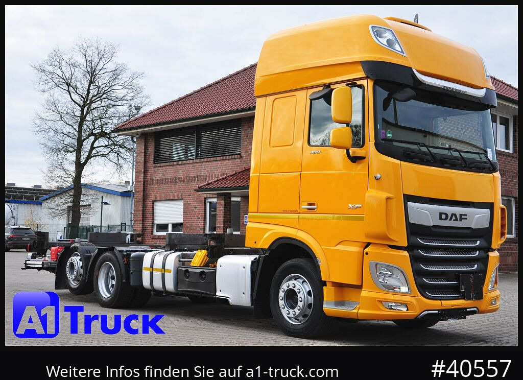 DAF XF 480, MultiBDF, 7,45, Standklima, LBW, - Грузовик-контейнеровоз/ Сменный кузов: фото 1 DAF XF 480, MultiBDF, 7,45, Standklima, LBW, - Грузовик-контейнеровоз/ Сменный кузов: фото 1