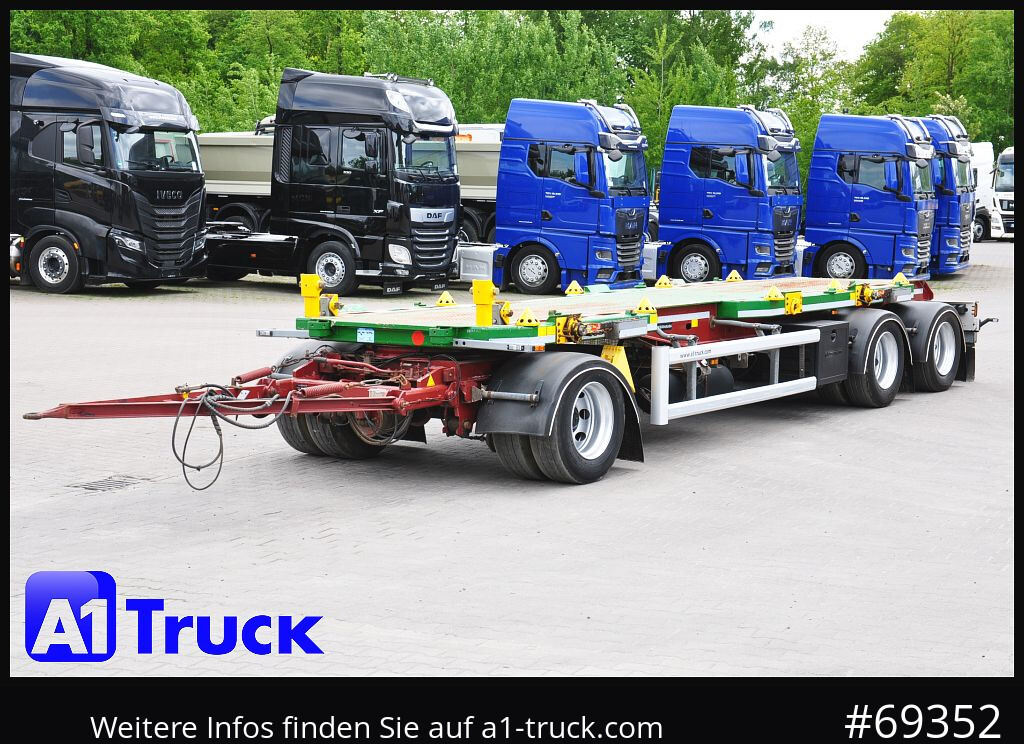 Прицеп мультилифт/ Бункеровоз HUEFFERMANN Abstetzanhänger HMA 24. Safety-Fix,: фото 13