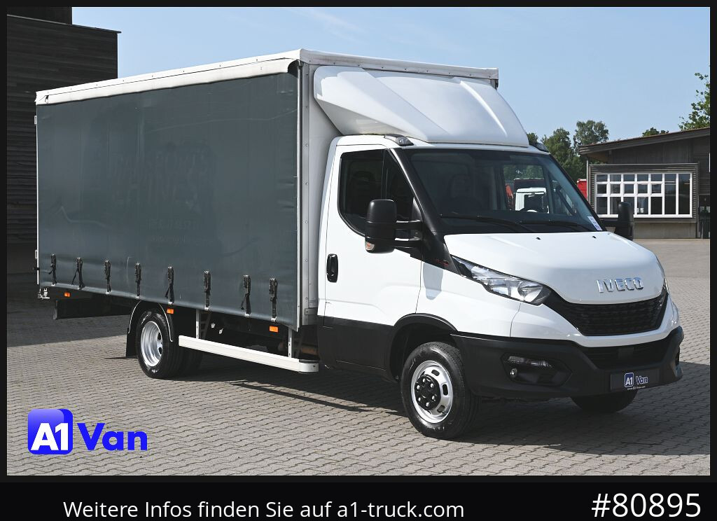 IVECO Daily 35S18 Pritsche Plane, Tempomat, Klima, 3,0 Liter - Тентованный фургон: фото 1 IVECO Daily 35S18 Pritsche Plane, Tempomat, Klima, 3,0 Liter - Тентованный фургон: фото 1