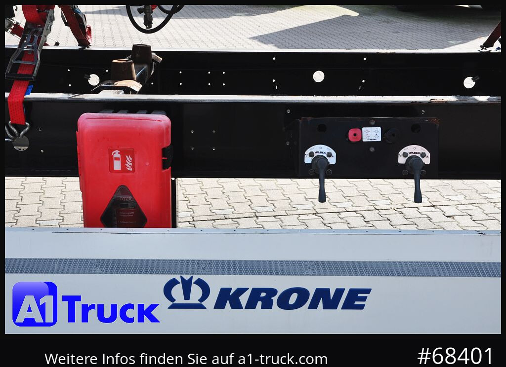 KRONE 3 er Paket Standard BDF, Bj 2017 SAF Achse - Прицеп-контейнеровоз/ Сменный кузов: фото 2 KRONE 3 er Paket Standard BDF, Bj 2017 SAF Achse - Прицеп-контейнеровоз/ Сменный кузов: фото 2