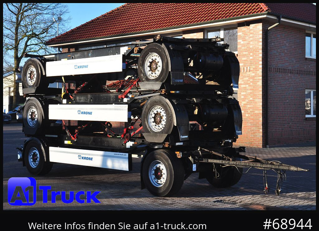 KRONE 3 er Paket Standard BDF, Bj 2017 SAF Achse - Прицеп-контейнеровоз/ Сменный кузов: фото 1 KRONE 3 er Paket Standard BDF, Bj 2017 SAF Achse - Прицеп-контейнеровоз/ Сменный кузов: фото 1
