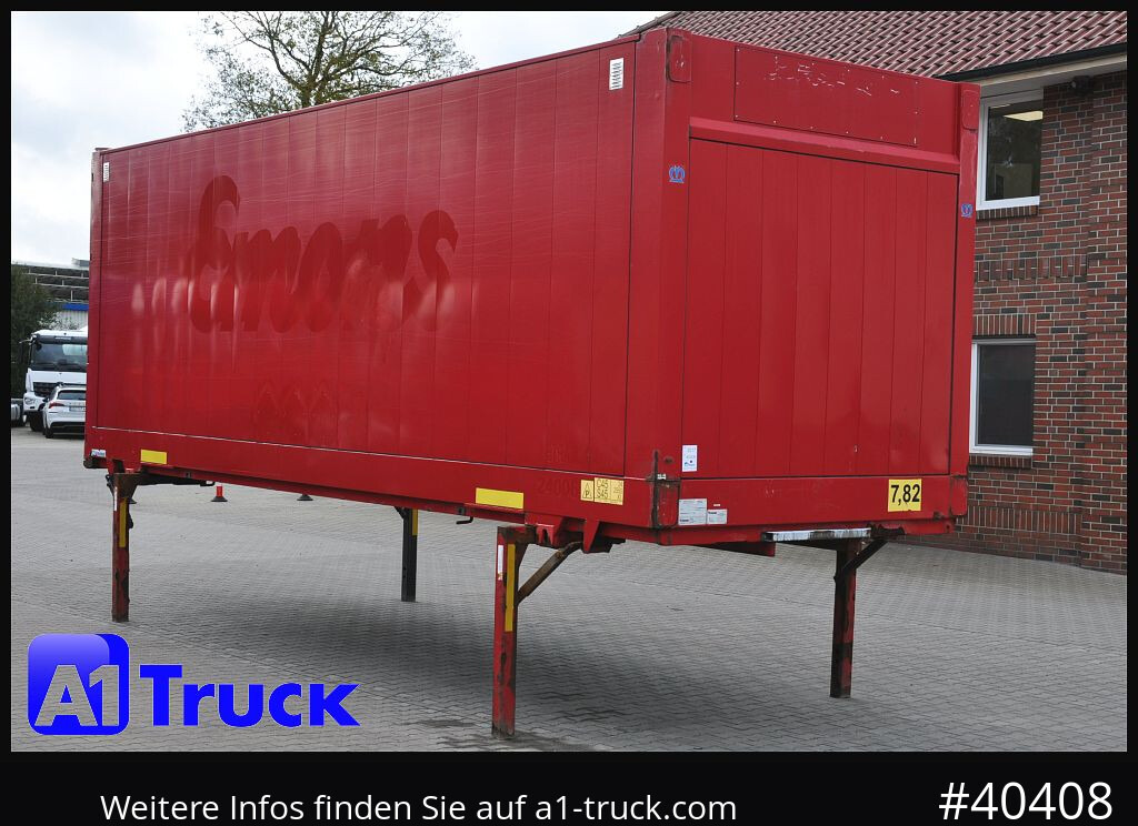 KRONE BDF 7,82 Wechselbrücke, 2680mm Innenhöhe. - Сменный кузов - фургон: фото 1 KRONE BDF 7,82 Wechselbrücke, 2680mm Innenhöhe. - Сменный кузов - фургон: фото 1