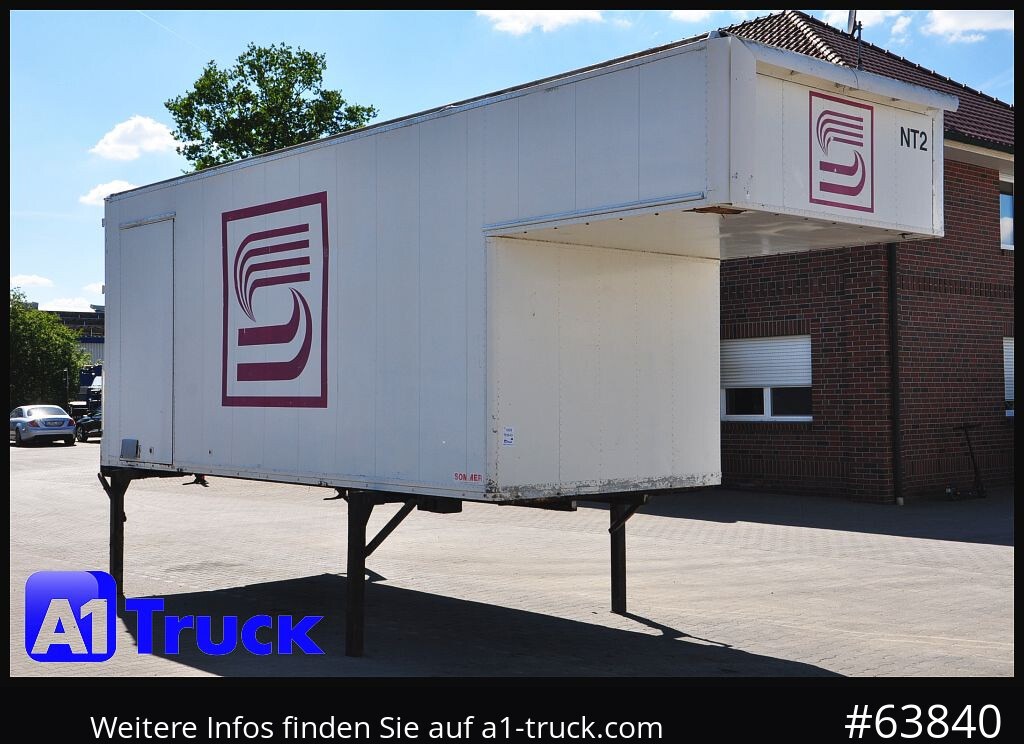 KRONE Container Lager, kann verladen werden 6,3 + 2 Meter - Сменный кузов - фургон: фото 1 KRONE Container Lager, kann verladen werden 6,3 + 2 Meter - Сменный кузов - фургон: фото 1