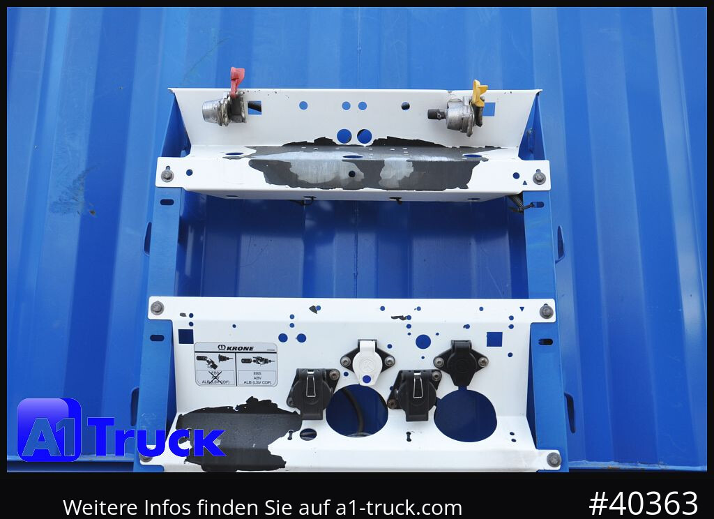 KRONE Megatrailer, Plateau, Liftachse, Staplerhalterung, - Полуприцеп бортовой/ Платформа: фото 5 KRONE Megatrailer, Plateau, Liftachse, Staplerhalterung, - Полуприцеп бортовой/ Платформа: фото 5