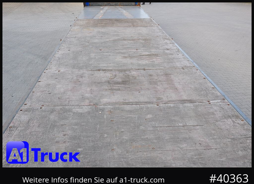 KRONE Megatrailer, Plateau, Liftachse, Staplerhalterung, - Полуприцеп бортовой/ Платформа: фото 4 KRONE Megatrailer, Plateau, Liftachse, Staplerhalterung, - Полуприцеп бортовой/ Платформа: фото 4