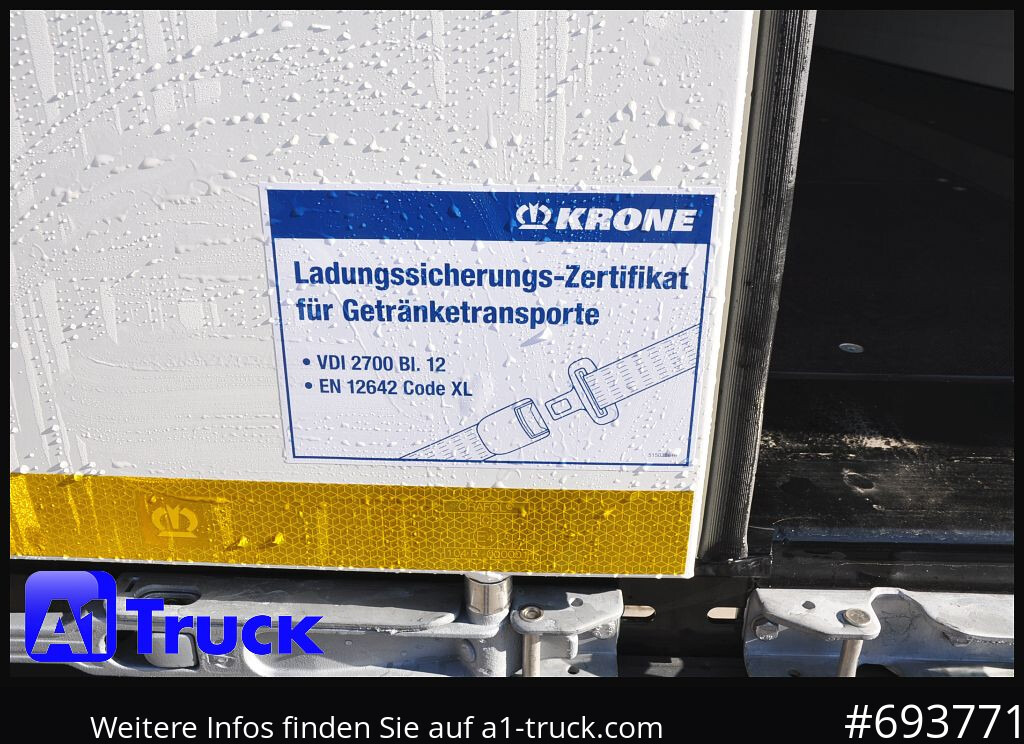 KRONE SD Koffer, Liftachse, Code XL, VDI 2700, SOFORT - Полуприцеп-фургон: фото 5 KRONE SD Koffer, Liftachse, Code XL, VDI 2700, SOFORT - Полуприцеп-фургон: фото 5