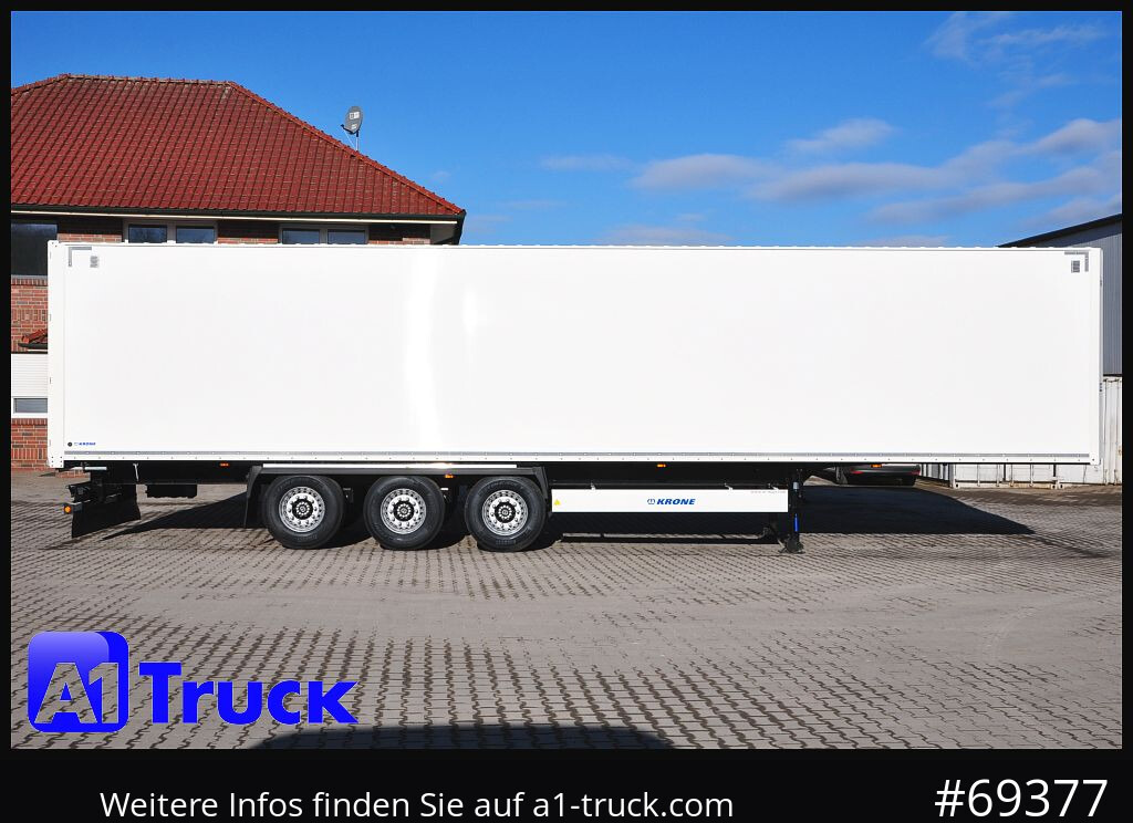 Новый Полуприцеп-фургон KRONE SD Koffer, Liftachse, Code XL, VDI 2700, SOFORT: фото 9 Новый Полуприцеп-фургон KRONE SD Koffer, Liftachse, Code XL, VDI 2700, SOFORT: фото 9