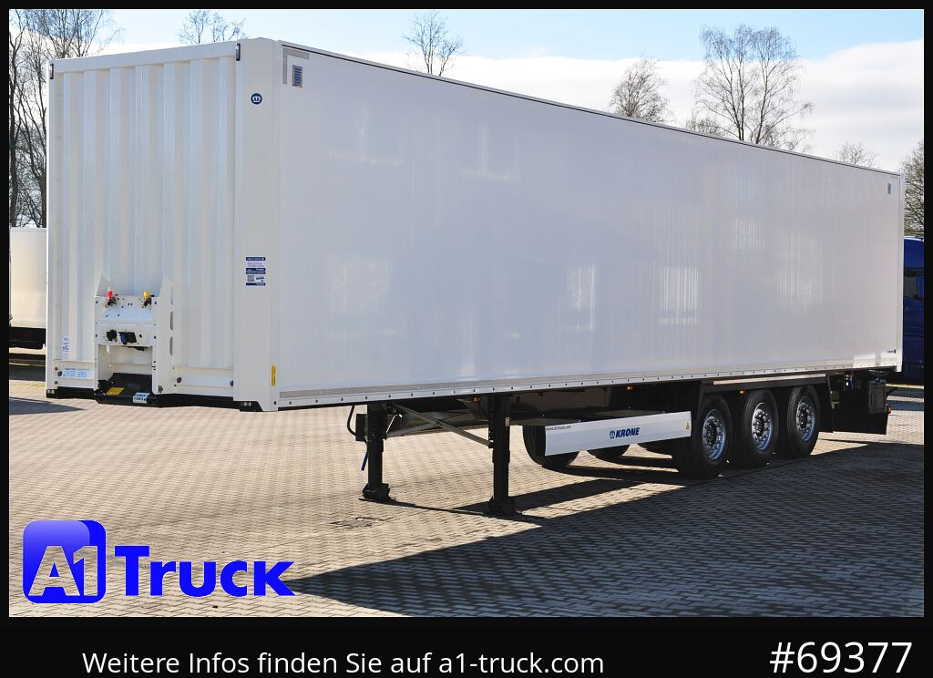 Новый Полуприцеп-фургон KRONE SD Koffer, Liftachse, Code XL, VDI 2700, SOFORT: фото 14 Новый Полуприцеп-фургон KRONE SD Koffer, Liftachse, Code XL, VDI 2700, SOFORT: фото 14