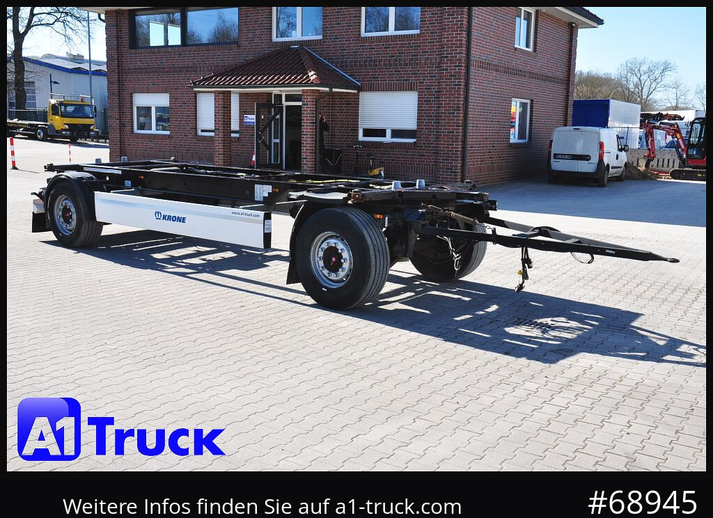 KRONE Standard BDF Anhänger für 7,45 WB, 1 Vorbesitzer - Прицеп-контейнеровоз/ Сменный кузов: фото 1 KRONE Standard BDF Anhänger für 7,45 WB, 1 Vorbesitzer - Прицеп-контейнеровоз/ Сменный кузов: фото 1