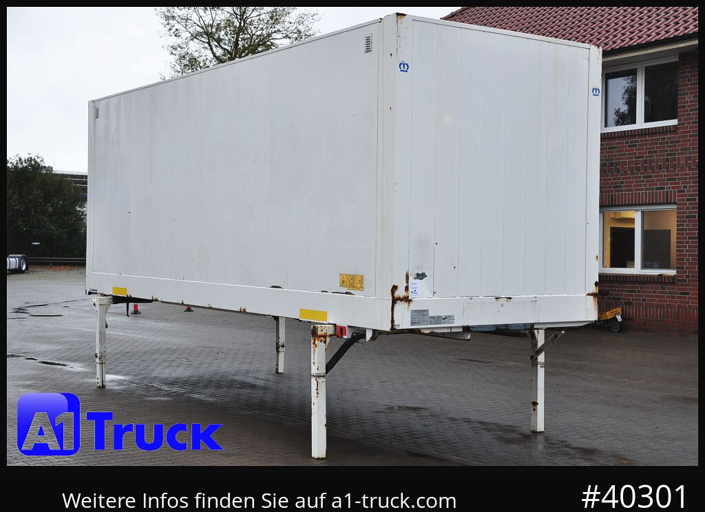 KRONE WB BDF 7,45 Koffer, 2720mm innen, Zurrösen - Сменный кузов - фургон: фото 1 KRONE WB BDF 7,45 Koffer, 2720mm innen, Zurrösen - Сменный кузов - фургон: фото 1