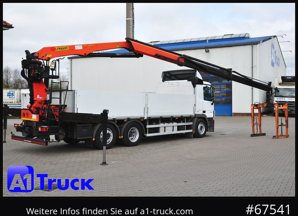 Автоманипулятор, Грузовик бортовой/ Платформа MERCEDES-BENZ Actros 2536 MP3, Palfinger PK 18001L, Lift-Lenk: фото 6