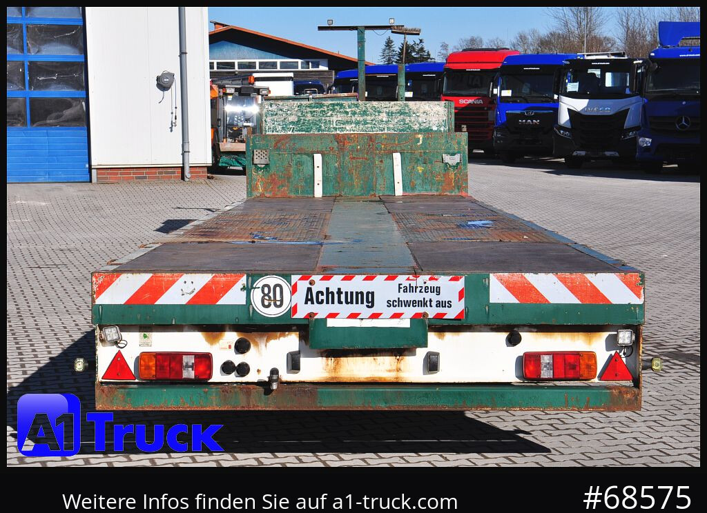 Низкорамный полуприцеп для транспортировки тяжёлой техники NOOTEBOOM ES-GE 3 Achs Tele, SAF: фото 10