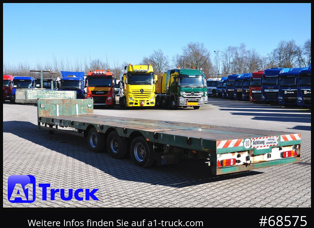 Низкорамный полуприцеп для транспортировки тяжёлой техники NOOTEBOOM ES-GE 3 Achs Tele, SAF: фото 11