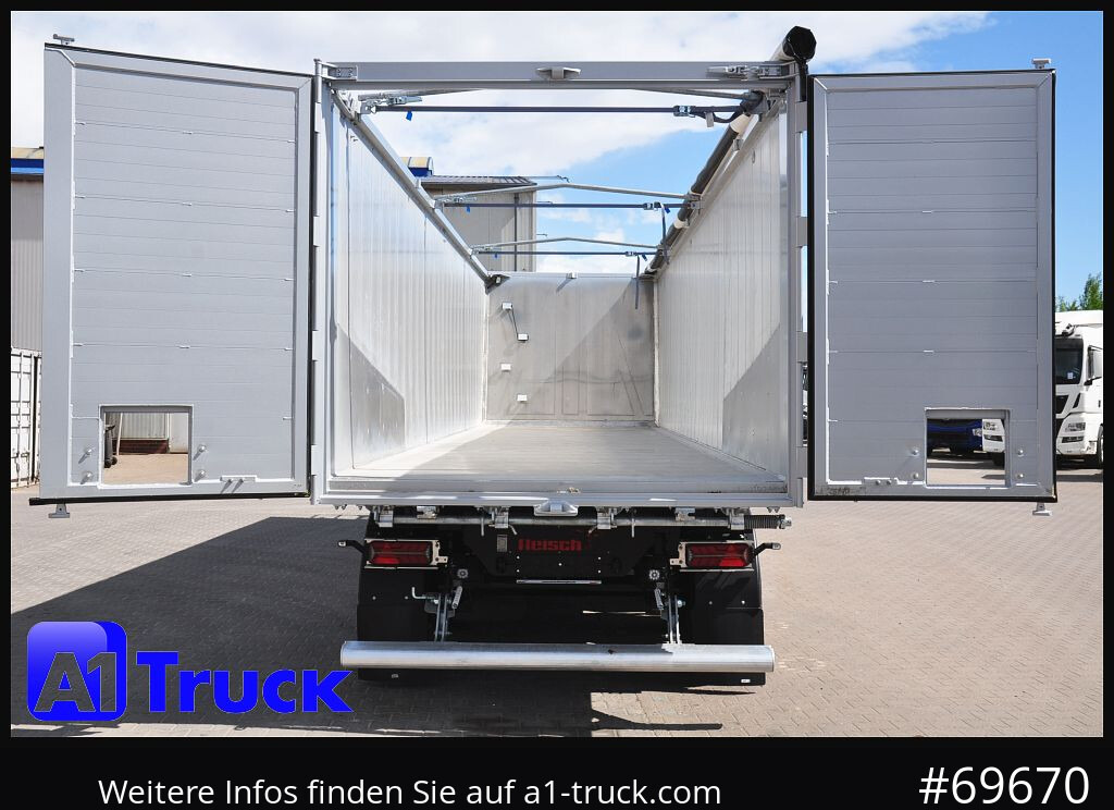 REISCH RHKS, Alu-Kippmulde 52m³, Kombitüren, Alufelgen, Liftachse, - Самосвальный полуприцеп: фото 2 REISCH RHKS, Alu-Kippmulde 52m³, Kombitüren, Alufelgen, Liftachse, - Самосвальный полуприцеп: фото 2