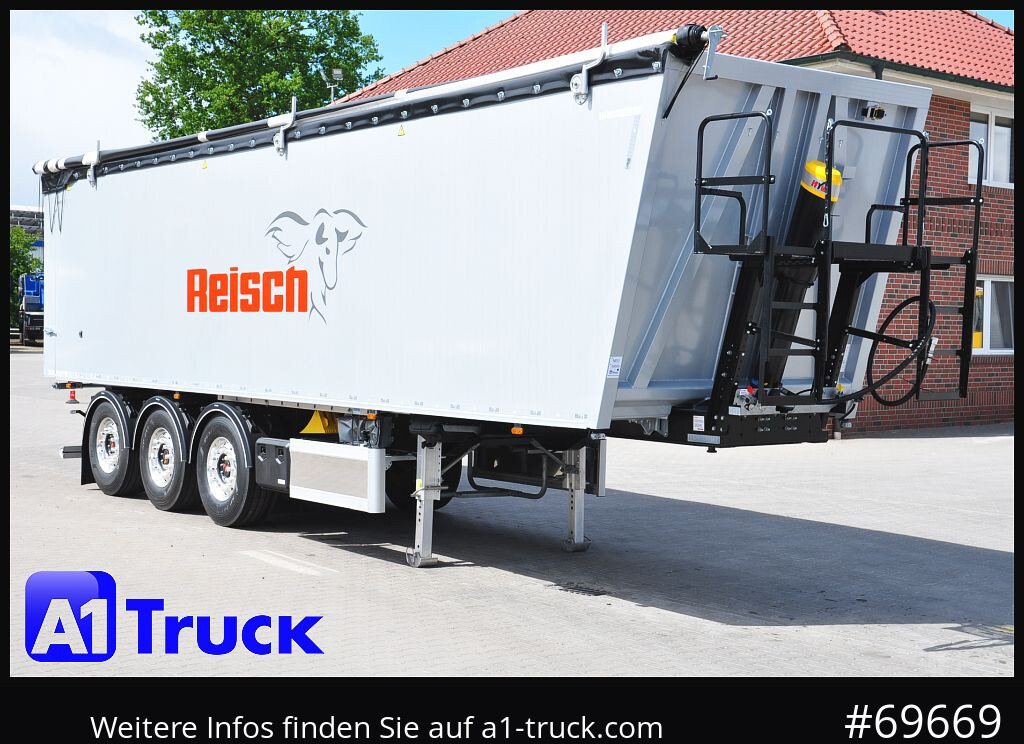 REISCH RHKS, Alu-Kippmulde 52m³, Miete - Самосвальный полуприцеп: фото 1 REISCH RHKS, Alu-Kippmulde 52m³, Miete - Самосвальный полуприцеп: фото 1