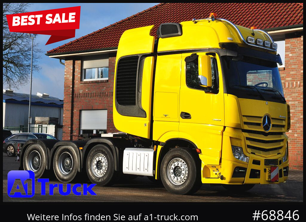 MERCEDES-BENZ 4163 BL 8x4,, Schwerlast 180 to Zuggewicht. 8x4, TOP - Тягач: фото 1 MERCEDES-BENZ 4163 BL 8x4,, Schwerlast 180 to Zuggewicht. 8x4, TOP - Тягач: фото 1