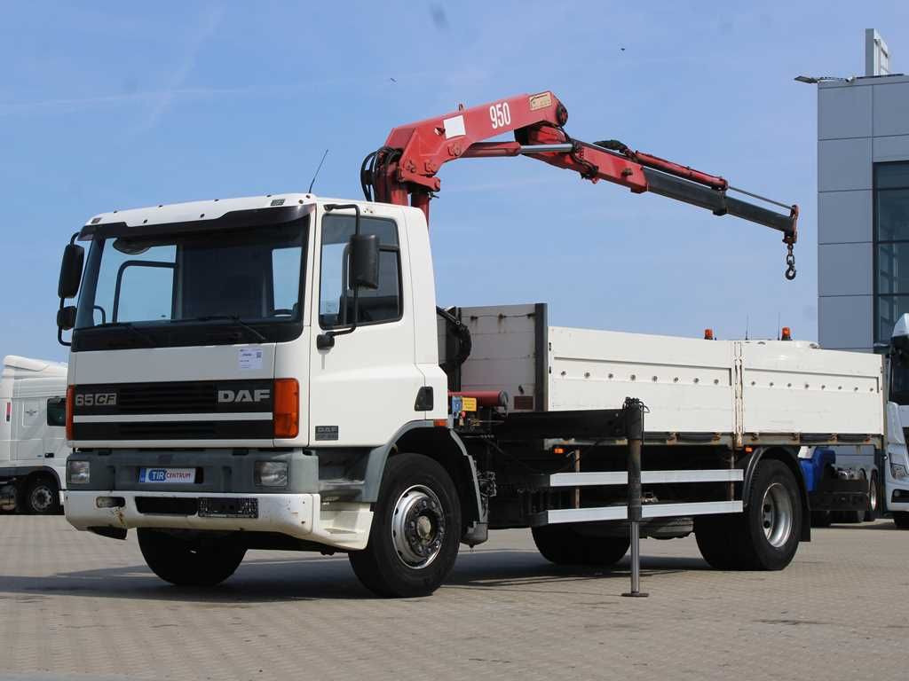 DAF CF 240, CRANE HMF 953 K2 - Грузовик бортовой/ Платформа, Автоманипулятор: фото 1 DAF CF 240, CRANE HMF 953 K2 - Грузовик бортовой/ Платформа, Автоманипулятор: фото 1