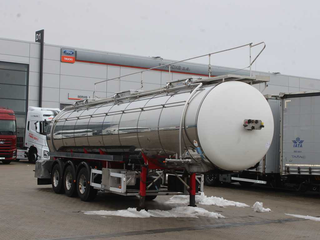 Feldbinder TSA, LIFT AXLE, 32 m³ - Полуприцеп-цистерна: фото 3 Feldbinder TSA, LIFT AXLE, 32 m³ - Полуприцеп-цистерна: фото 3