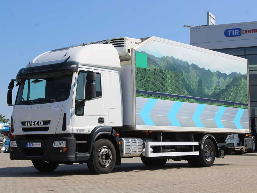 Iveco EUROCARGO 150E28, THERMO-KING TS-500, HYDRAULIC FRONT - Рефрижератор: фото 1 Iveco EUROCARGO 150E28, THERMO-KING TS-500, HYDRAULIC FRONT - Рефрижератор: фото 1