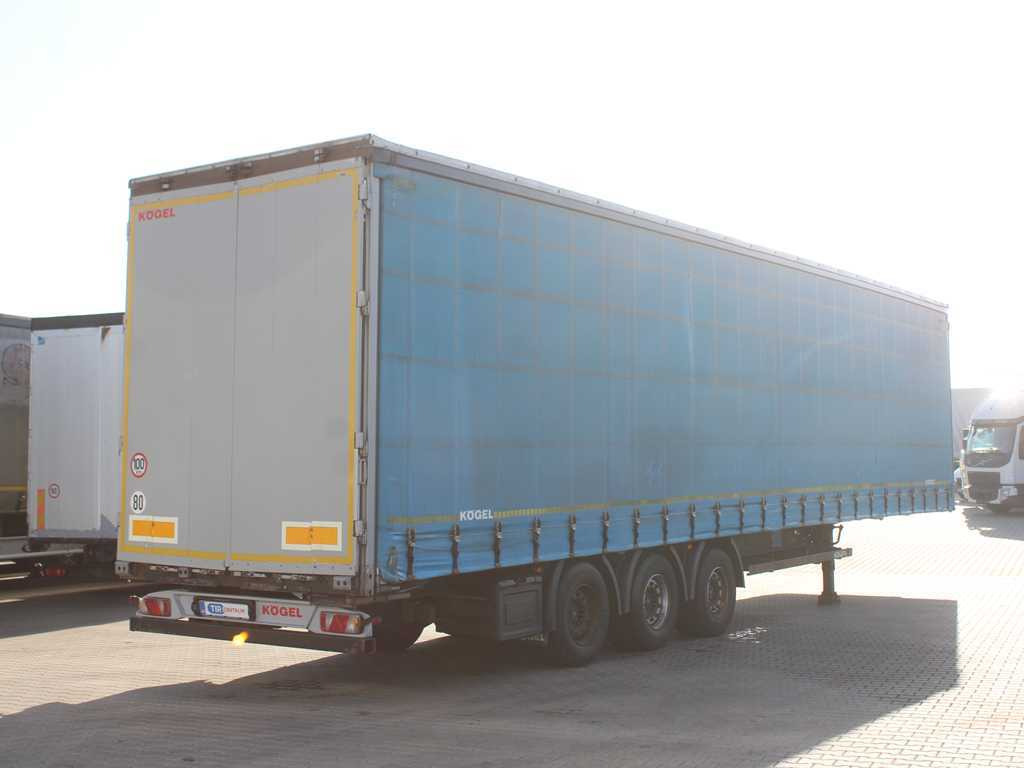 Kögel S 24, LOWDECK, LIFTING AXLE, LIFTING ROOF, MULTILOCK - Тентованный полуприцеп: фото 4 Kögel S 24, LOWDECK, LIFTING AXLE, LIFTING ROOF, MULTILOCK - Тентованный полуприцеп: фото 4