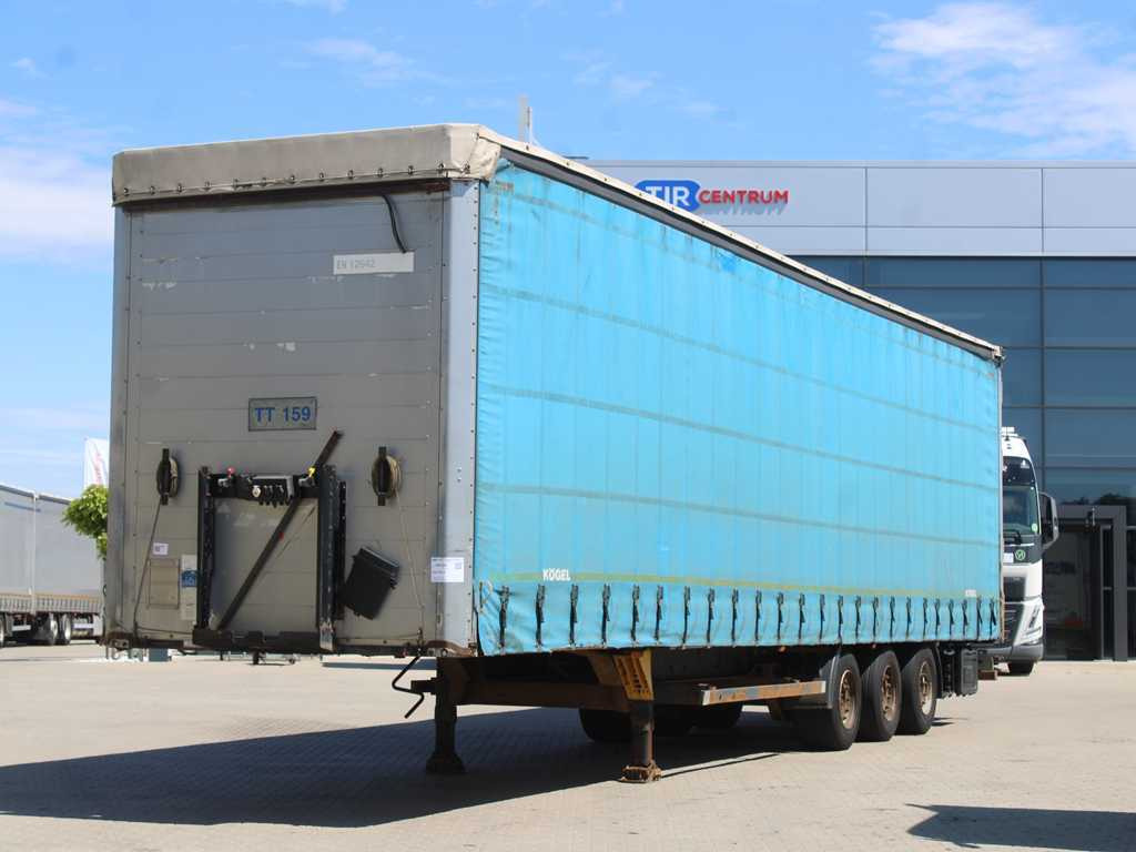 Kögel SN 24, LOWDECK, LIFT AXLE, MULTILOCK, SAF - Тентованный полуприцеп: фото 1 Kögel SN 24, LOWDECK, LIFT AXLE, MULTILOCK, SAF - Тентованный полуприцеп: фото 1