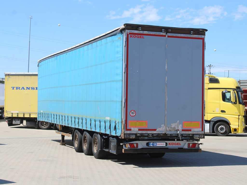 Kögel SN 24, LOWDECK, LIFT AXLE, MULTILOCK, SAF - Тентованный полуприцеп: фото 5 Kögel SN 24, LOWDECK, LIFT AXLE, MULTILOCK, SAF - Тентованный полуприцеп: фото 5