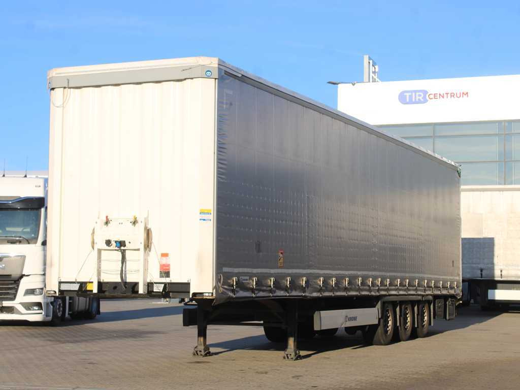 Krone SD, LOWDECK, LIFTING AXLE, MULTILOCK, LIFTING ROOF - Тентованный полуприцеп: фото 1 Krone SD, LOWDECK, LIFTING AXLE, MULTILOCK, LIFTING ROOF - Тентованный полуприцеп: фото 1