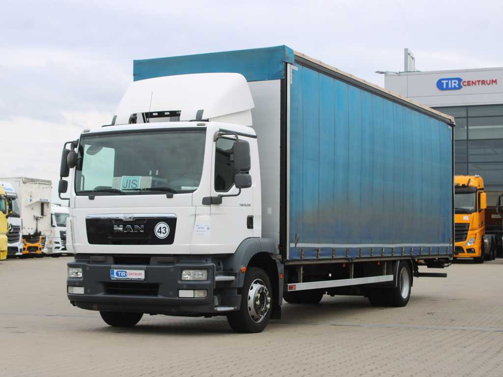 MAN TGM 18.290, EURO 5, AIR SUSPENSION - Тентованный грузовик: фото 1 MAN TGM 18.290, EURO 5, AIR SUSPENSION - Тентованный грузовик: фото 1