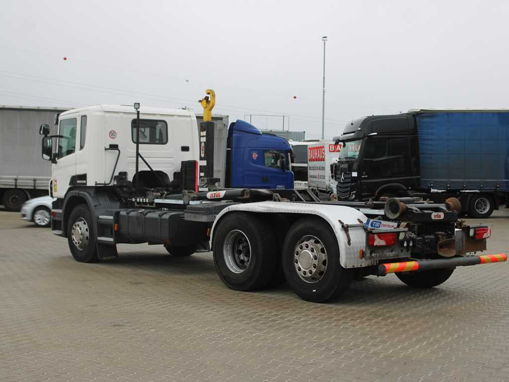 Scania P410, EURO 5, 6X2, CONTAINER HOOK CARRIER, LIFTING AXLE - Крюковой мультилифт: фото 5 Scania P410, EURO 5, 6X2, CONTAINER HOOK CARRIER, LIFTING AXLE - Крюковой мультилифт: фото 5