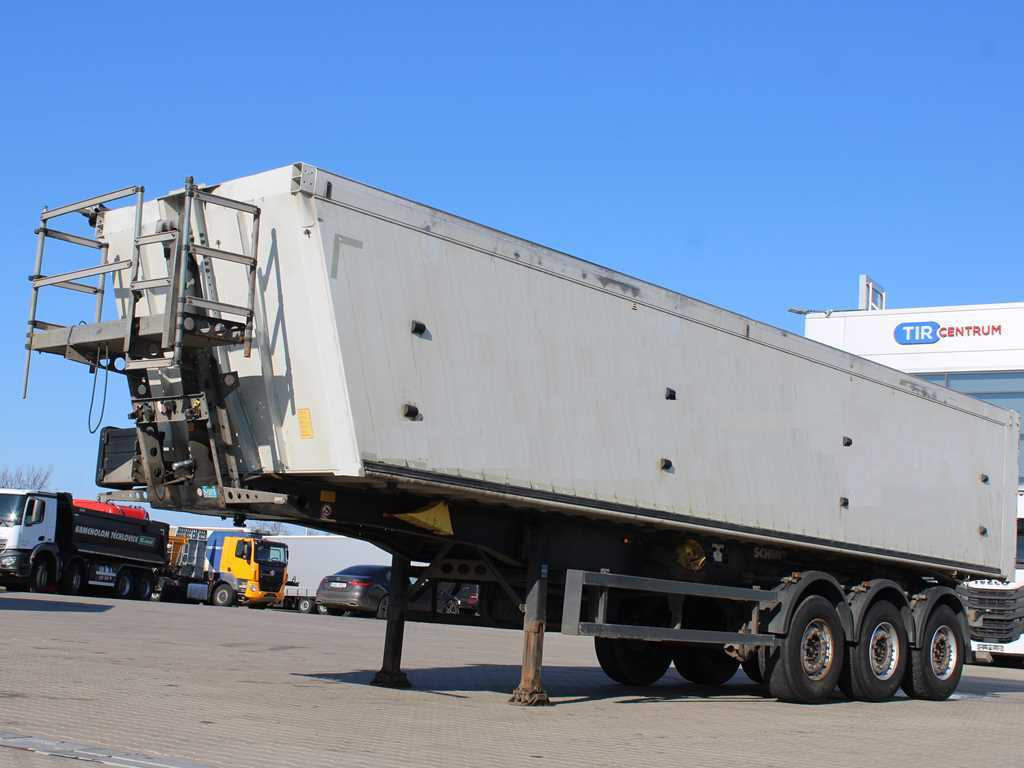 Schmitz SKI 24 SL 10.5, AXLES 9t, 49m³, LIFTING AXLE, ALUMINUM BODY - Самосвальный полуприцеп: фото 1 Schmitz SKI 24 SL 10.5, AXLES 9t, 49m³, LIFTING AXLE, ALUMINUM BODY - Самосвальный полуприцеп: фото 1