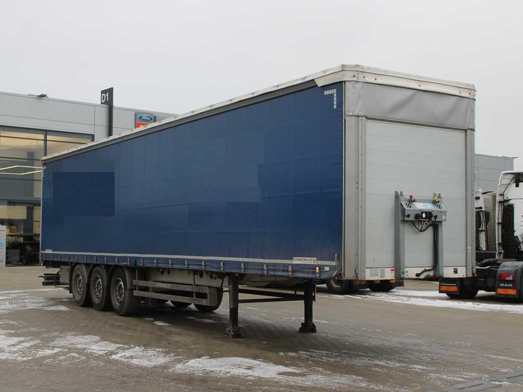 Schwarzmüller SPA 3/E, MULTILOCK, LIFTING AXLE, SAF, MULDA - Тентованный полуприцеп: фото 3 Schwarzmüller SPA 3/E, MULTILOCK, LIFTING AXLE, SAF, MULDA - Тентованный полуприцеп: фото 3
