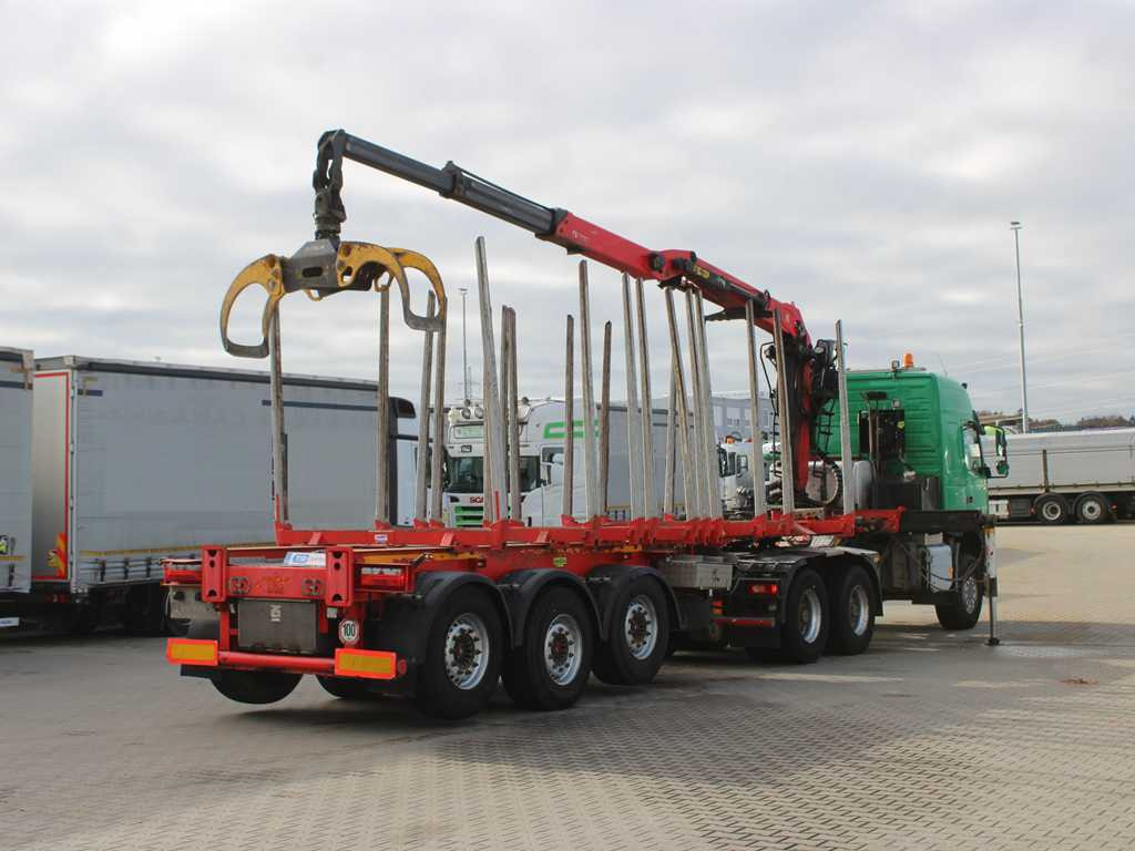 Volvo FM 540, EURO 6, 6X6, VEB+, HYDRAULIC ARM PALFINGER Q170Z96 - Тягач, Полуприцеп лесовоз: фото 5 Volvo FM 540, EURO 6, 6X6, VEB+, HYDRAULIC ARM PALFINGER Q170Z96 - Тягач, Полуприцеп лесовоз: фото 5