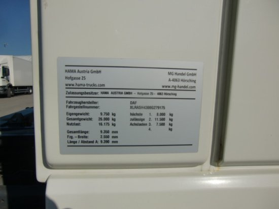 Грузовик-контейнеровоз/ Сменный кузов DAF XF 480 FAR BDF SSC Euro 6 Liftachse, Retarder: фото 15