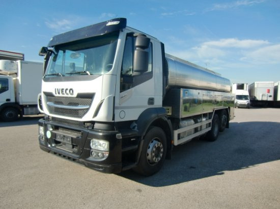 Iveco Stralis AD 260 SYS Milchtankwagen, Tankaufbau, ,Lenkachse + Liftachse, Retarder, 3 Kammern zu 5300l - Грузовик-цистерна: фото 1 Iveco Stralis AD 260 SYS Milchtankwagen, Tankaufbau, ,Lenkachse + Liftachse, Retarder, 3 Kammern zu 5300l - Грузовик-цистерна: фото 1