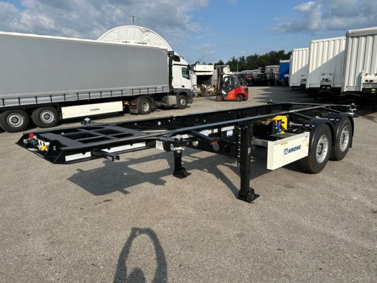 Krone Box Liner SZC 18 ADR-Chassi für 20ft Container, 1-A Liftachse - Полуприцеп-контейнеровоз/ Сменный кузов: фото 1 Krone Box Liner SZC 18 ADR-Chassi für 20ft Container, 1-A Liftachse - Полуприцеп-контейнеровоз/ Сменный кузов: фото 1