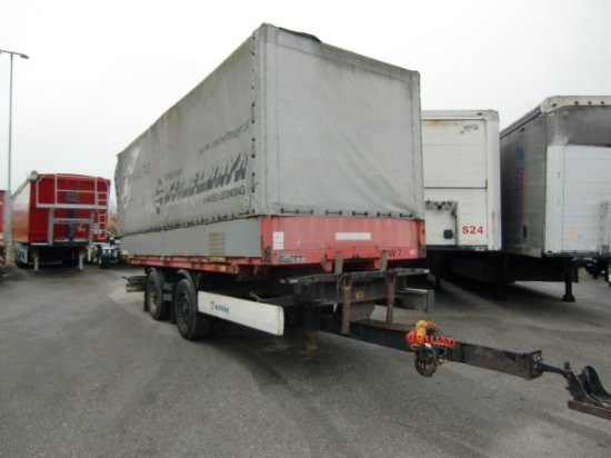 Krone ZZ/DC07 Tandem-Lafette, Standard, BPW-Achsen, Heckabstützung ohne Container - Прицеп-контейнеровоз/ Сменный кузов: фото 1 Krone ZZ/DC07 Tandem-Lafette, Standard, BPW-Achsen, Heckabstützung ohne Container - Прицеп-контейнеровоз/ Сменный кузов: фото 1