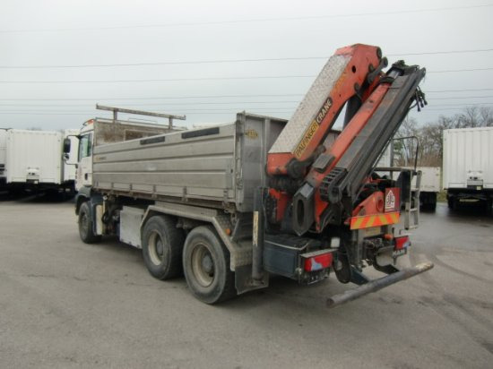 Самосвал MAN TGA 33.430 6x4 Kipper, Manuel, E4 Palfinger Blatt-Blatt: фото 6