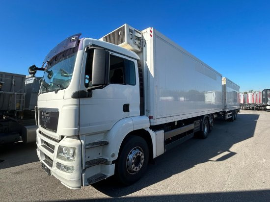 MAN TGS 26.360 6x2 LL, Tiefkühlkoffer Intarder, Liftachse ohne Anhänger - Рефрижератор: фото 1 MAN TGS 26.360 6x2 LL, Tiefkühlkoffer Intarder, Liftachse ohne Anhänger - Рефрижератор: фото 1