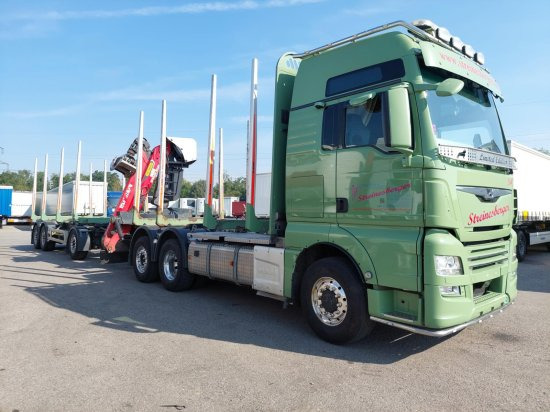 MAN TGX 26.500 6x4x4 Holztransporter, Motor Neu - Лесовоз, Автоманипулятор: фото 2 MAN TGX 26.500 6x4x4 Holztransporter, Motor Neu - Лесовоз, Автоманипулятор: фото 2