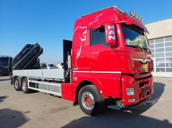 MAN TGX 26.510 BL Pritsche, Intarder, HIAB X-HIPRO 558EP-5, Alu-Felgen, Lenkachse, - Грузовик бортовой/ Платформа, Автоманипулятор: фото 3 MAN TGX 26.510 BL Pritsche, Intarder, HIAB X-HIPRO 558EP-5, Alu-Felgen, Lenkachse, - Грузовик бортовой/ Платформа, Автоманипулятор: фото 3