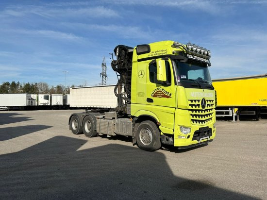 Mercedes-Benz Actros 3363 6x4, Palfinger Epsilon Kran - Лесовоз, Автоманипулятор: фото 3 Mercedes-Benz Actros 3363 6x4, Palfinger Epsilon Kran - Лесовоз, Автоманипулятор: фото 3