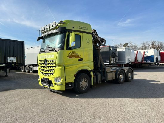 Mercedes-Benz Actros 3363 6x4, Palfinger Epsilon Kran - Лесовоз, Автоманипулятор: фото 1 Mercedes-Benz Actros 3363 6x4, Palfinger Epsilon Kran - Лесовоз, Автоманипулятор: фото 1