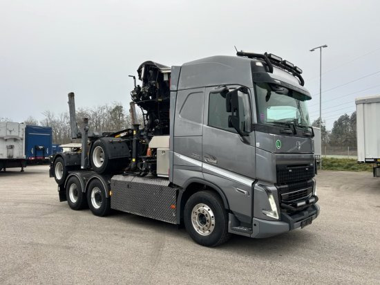 Volvo FH 16 650 6x4 Langholzzug + Doll M2K-9L Nachläufer mit Palfinger Epsilon S260C96, I-Shift, Retarder, - Лесовоз, Автоманипулятор: фото 3 Volvo FH 16 650 6x4 Langholzzug + Doll M2K-9L Nachläufer mit Palfinger Epsilon S260C96, I-Shift, Retarder, - Лесовоз, Автоманипулятор: фото 3